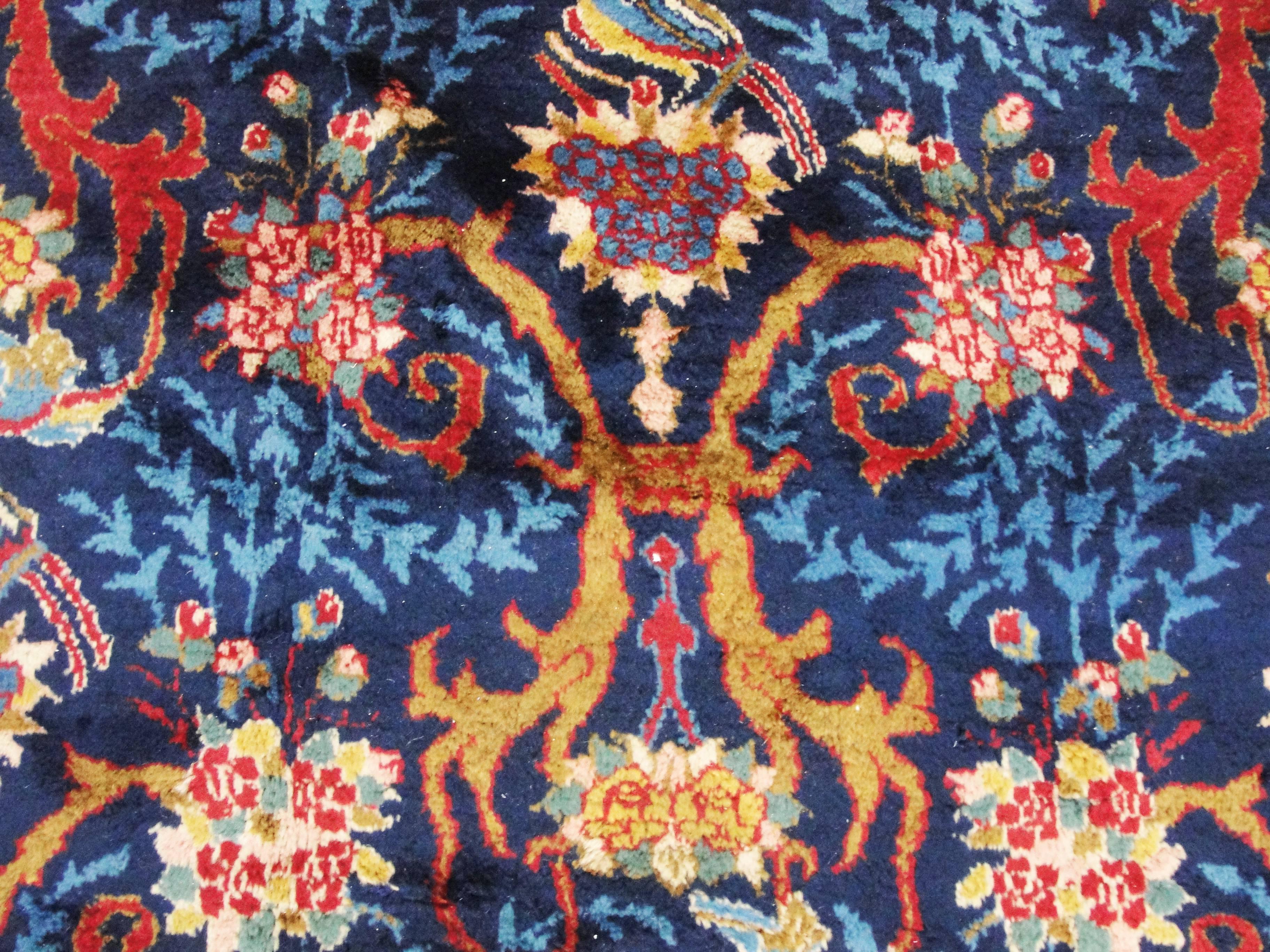 Agra Gallery Size Carpet, Birds of Love, 6'11