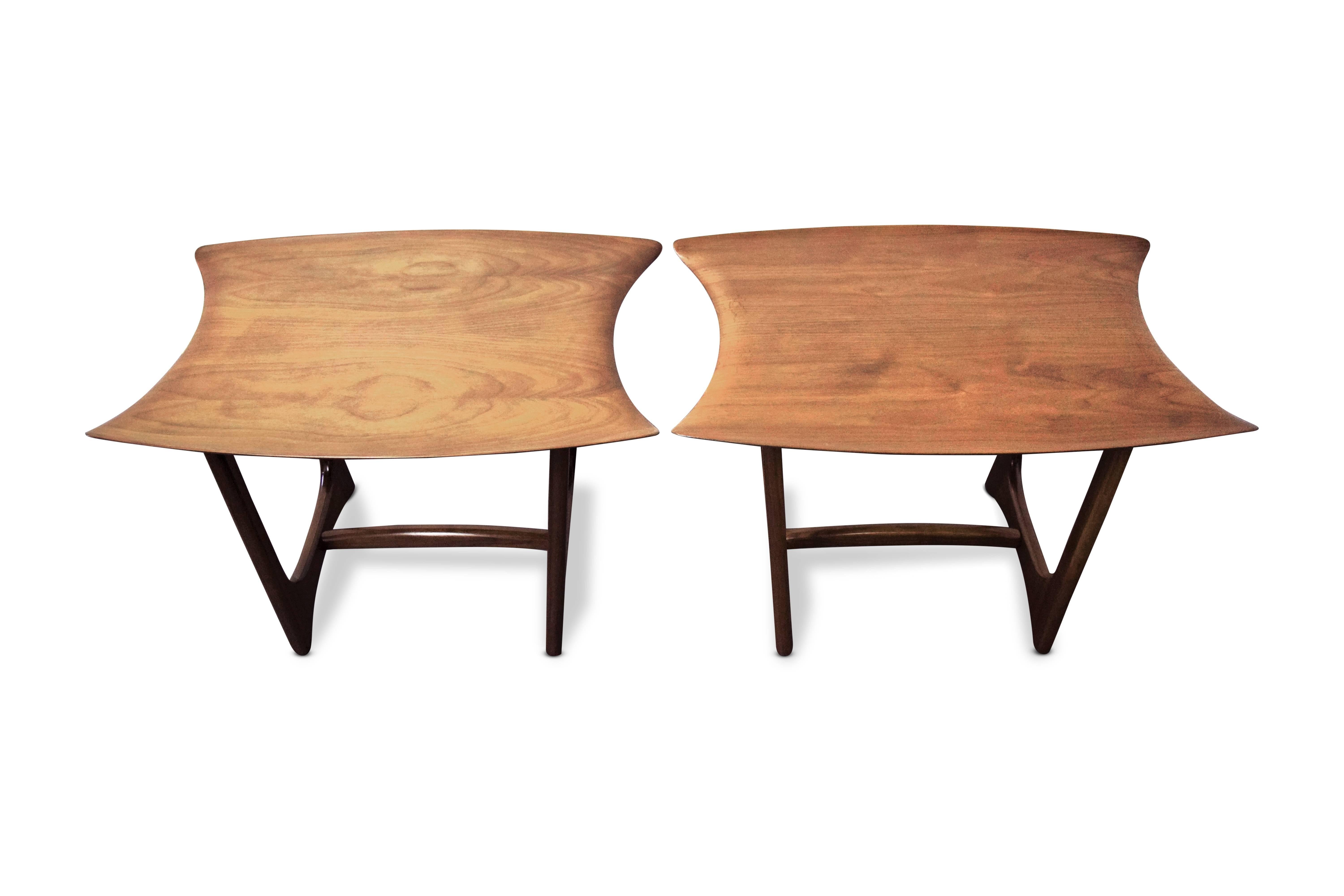 Mid-Century Modern Adrian Pearsall Craft Associates 'Stingray' Tables