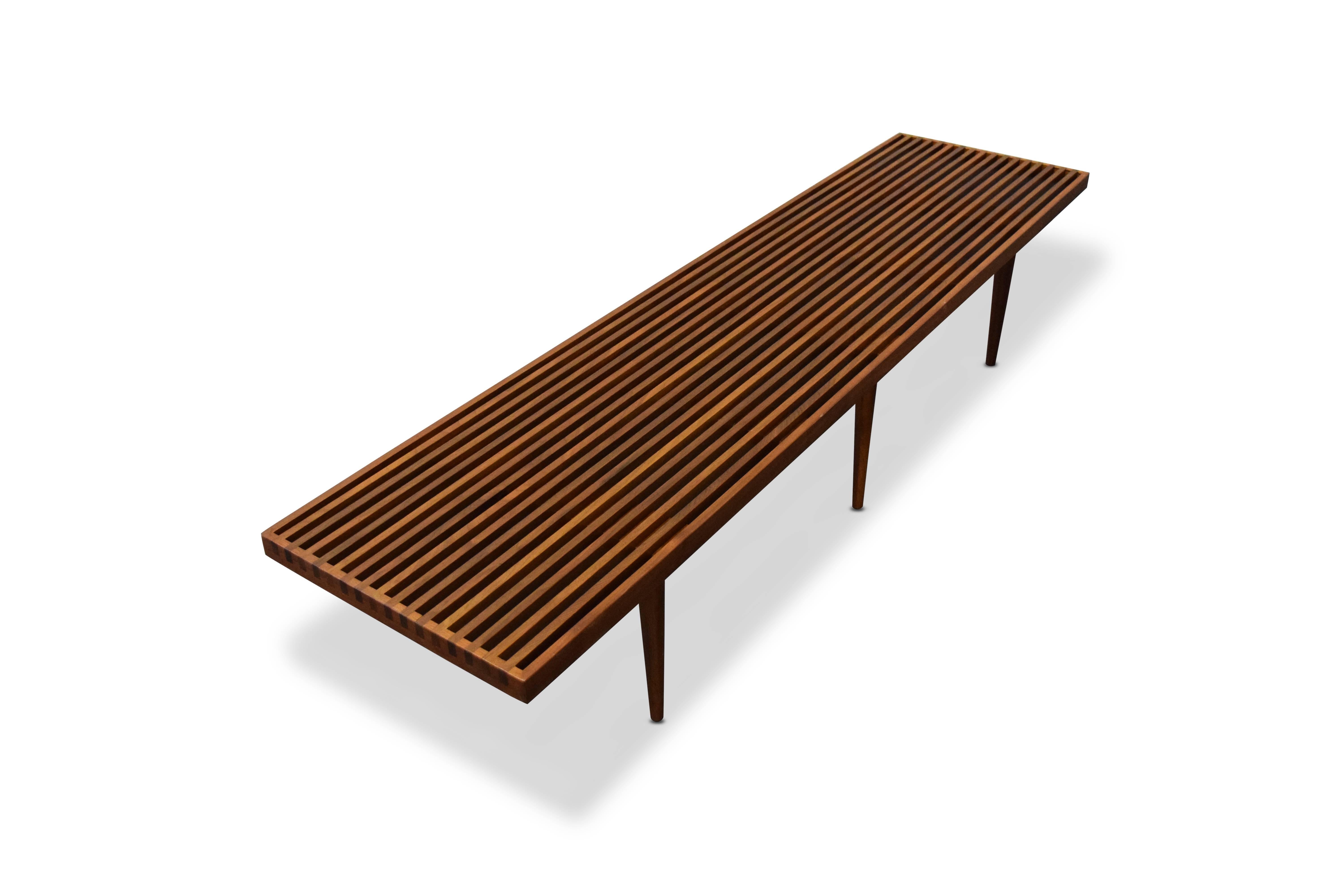 Mel Smilow for Smilow-Thielle Slat Bench 2