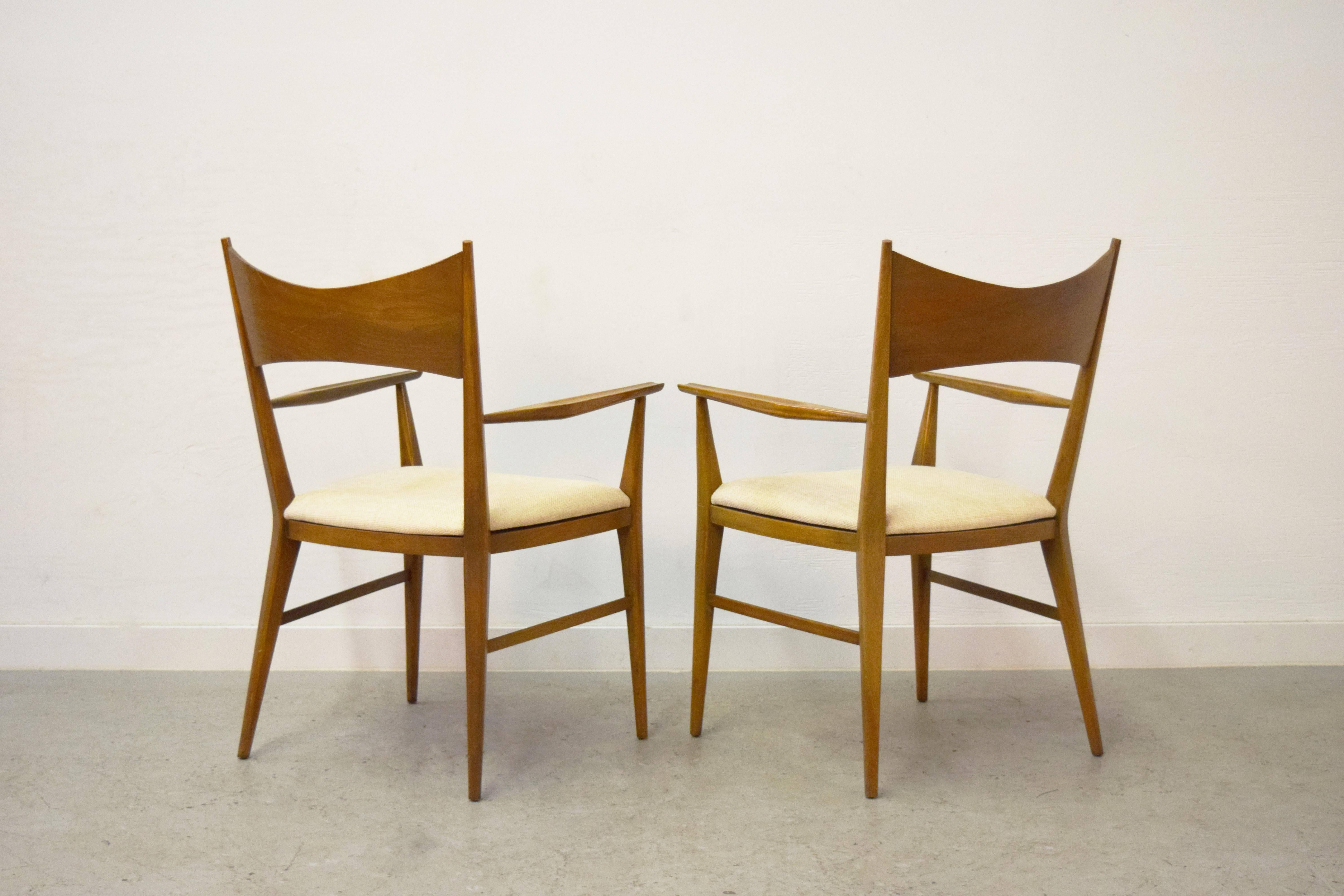 American Set of Eight Paul McCobb Dining Chairs for Calvin Furniture
