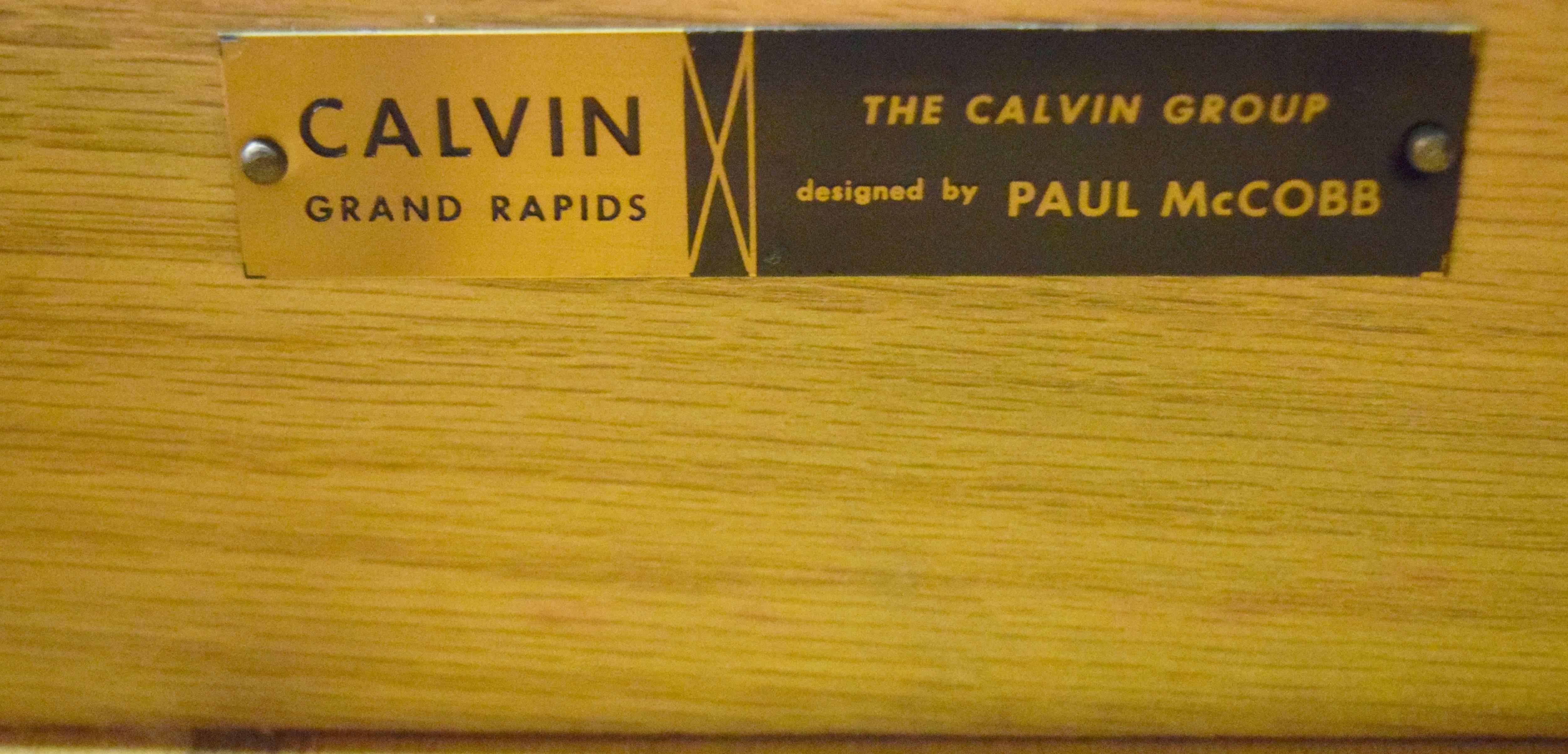 American Paul McCobb Calvin Group Two-Piece Sideboard Display