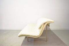 Giovanni Offredi 'Wave' Leather Sofa by Saporiti, Italy