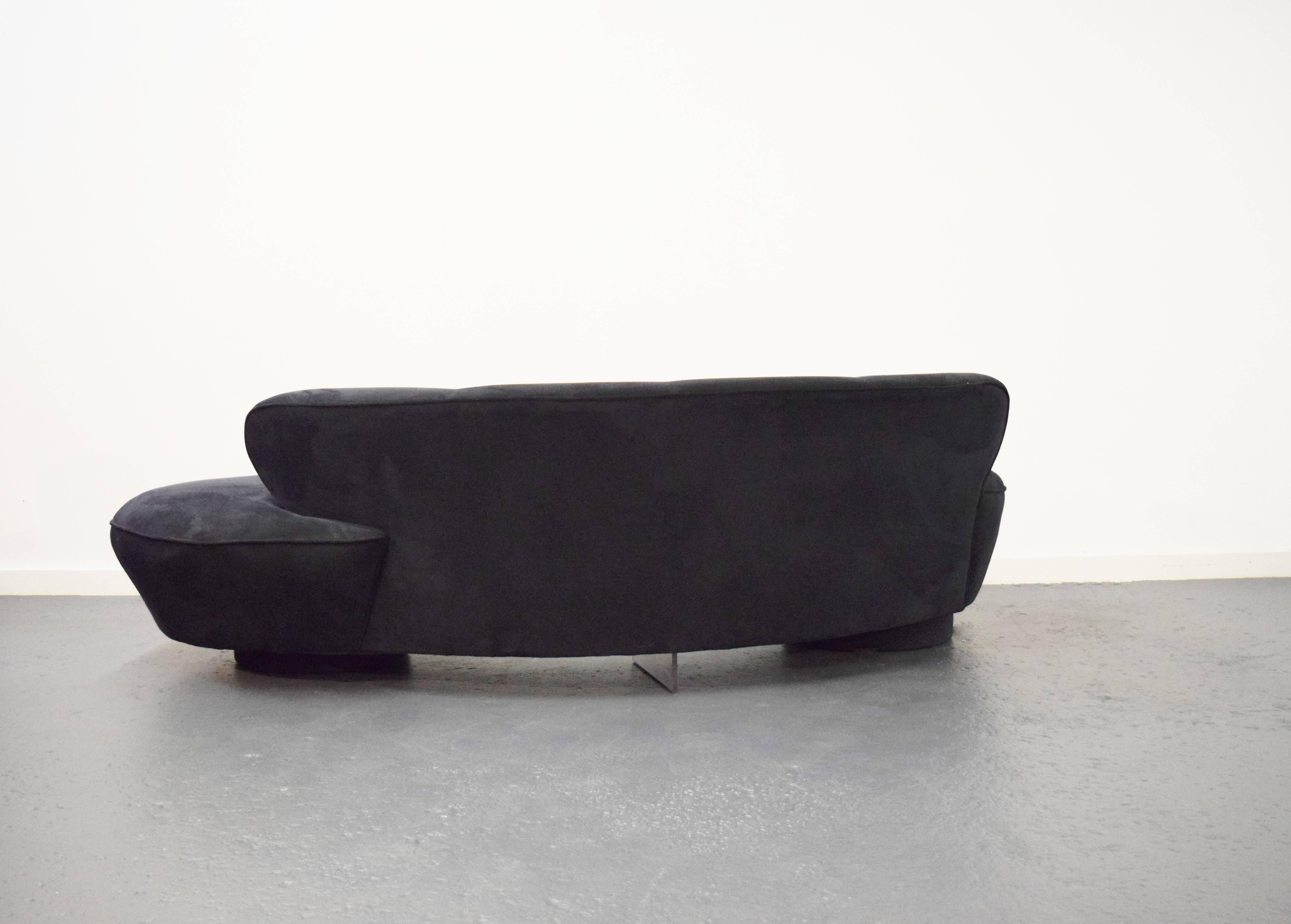 American Vladimir Kagan Serpentine Sofa for Directional