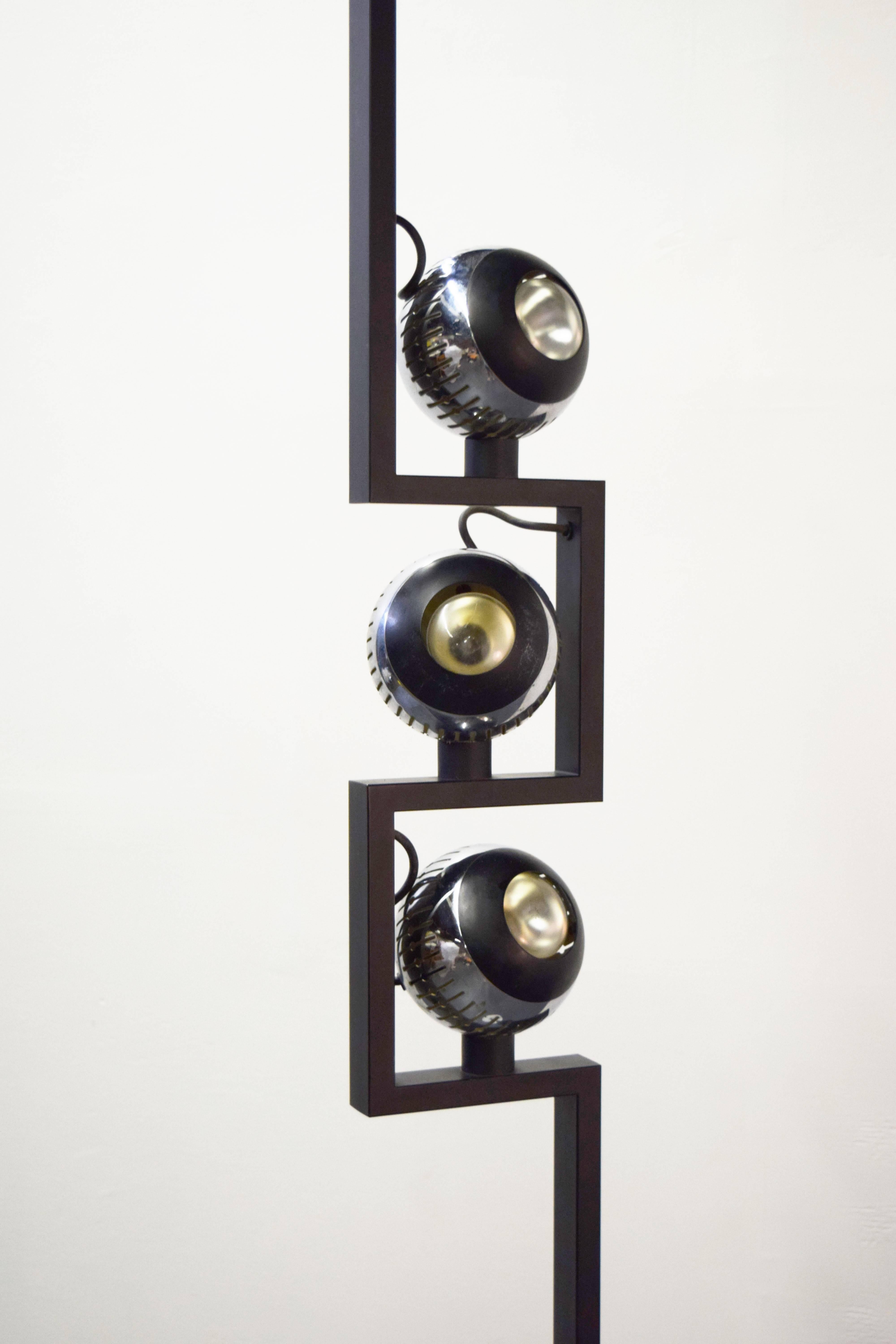 20th Century Italian Floor Lamp by Angelo Lelli for Arredoluce For Sale
