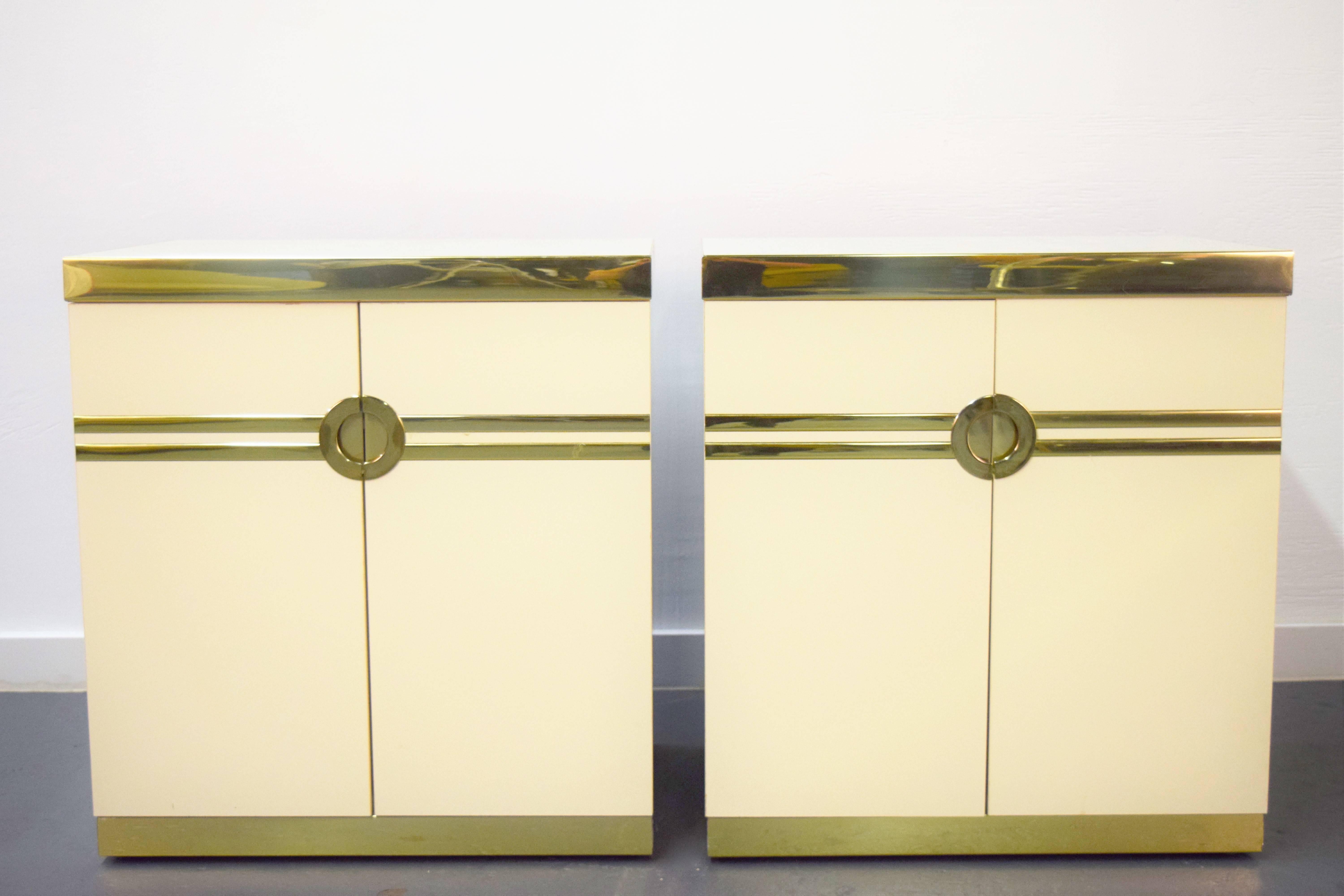 Mid-Century Modern Pierre Cardin Nightstands