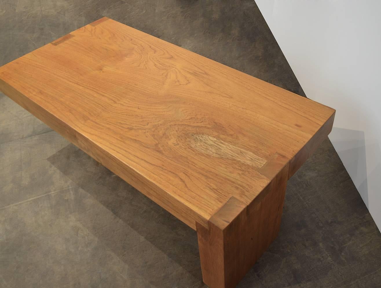 Modern Andrianna Shamaris Teak Wood Balance Table