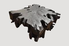 Organic Triple Burnt Coffee Table