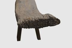 Andrianna Shamaris Wabi-Sabi Teak Wood Bench