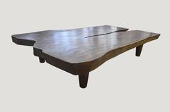 Single Burnt Coffee Table