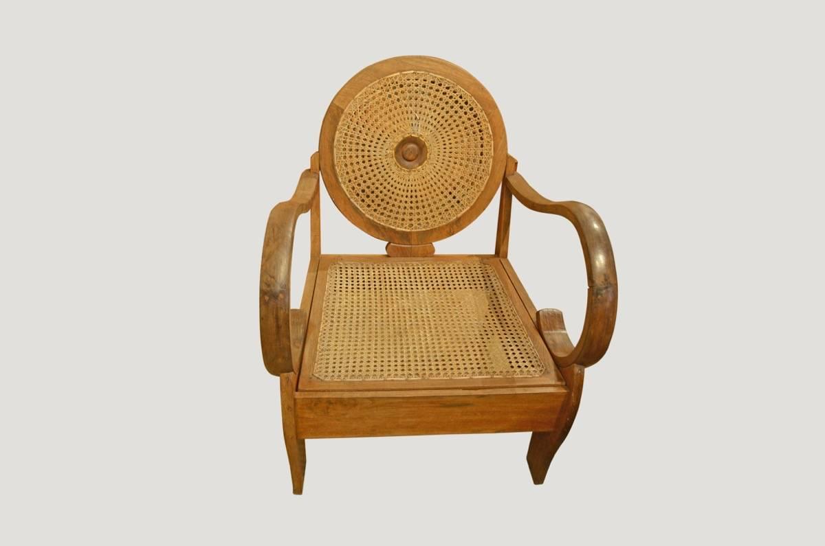 Mid-Century Modern Mid-Century Teak Wood Chair