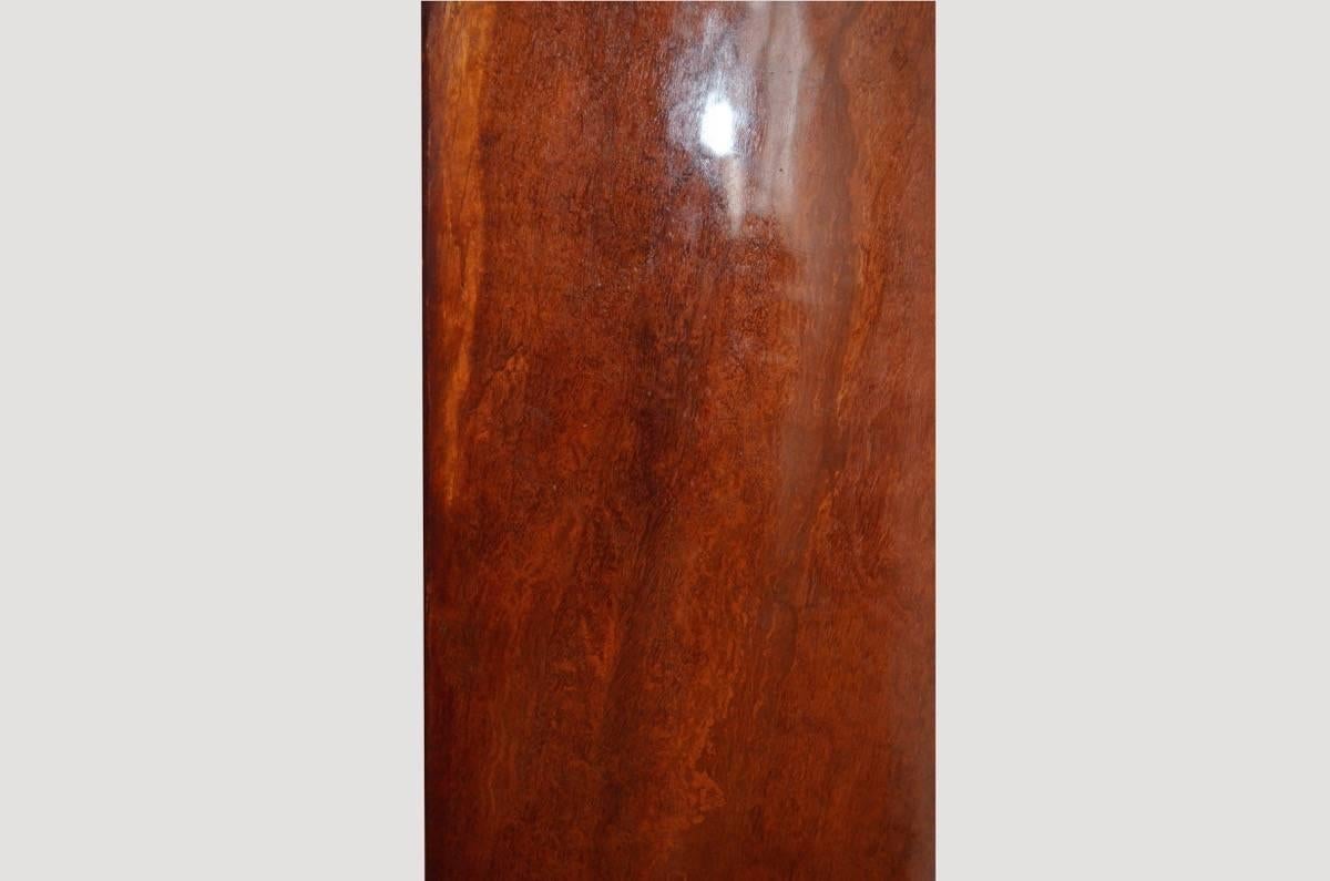 Andrianna Shamaris Rare Rosewood Screen In Excellent Condition For Sale In New York, NY