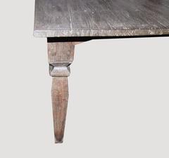 Andrianna Shamaris Wabi-Sabi Teak Wood Dining Table