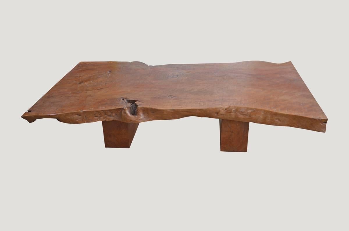 Indonesian Andrianna Shamaris Live Edge Coffee Table