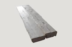 Andrianna Shamaris St. Barts Bleached Reclaimed Teak Wood Steps