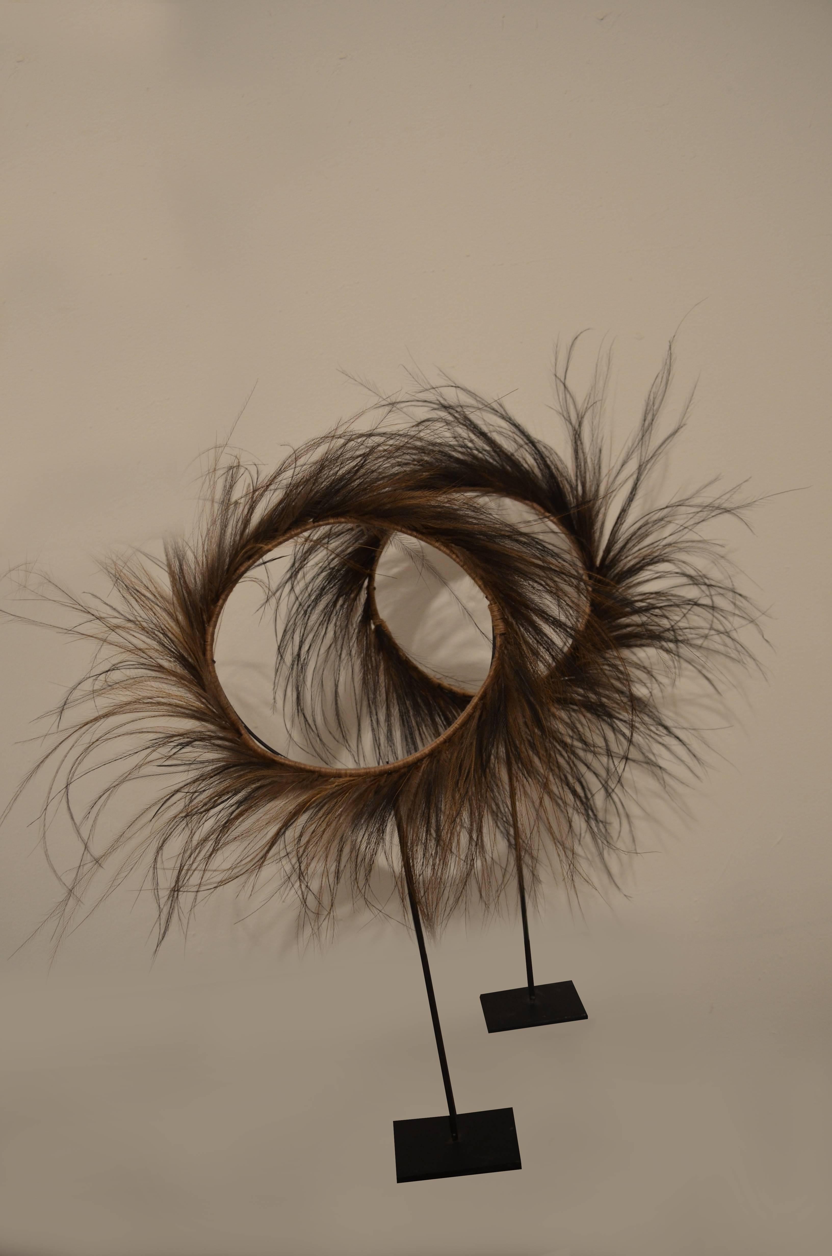 Tribal headwear from Papua. Marabou feathers. Set on a modern stand. Large collection available. Please inquire.
Andrianna Shamaris, Inc. The Leader In Modern Organic Design™