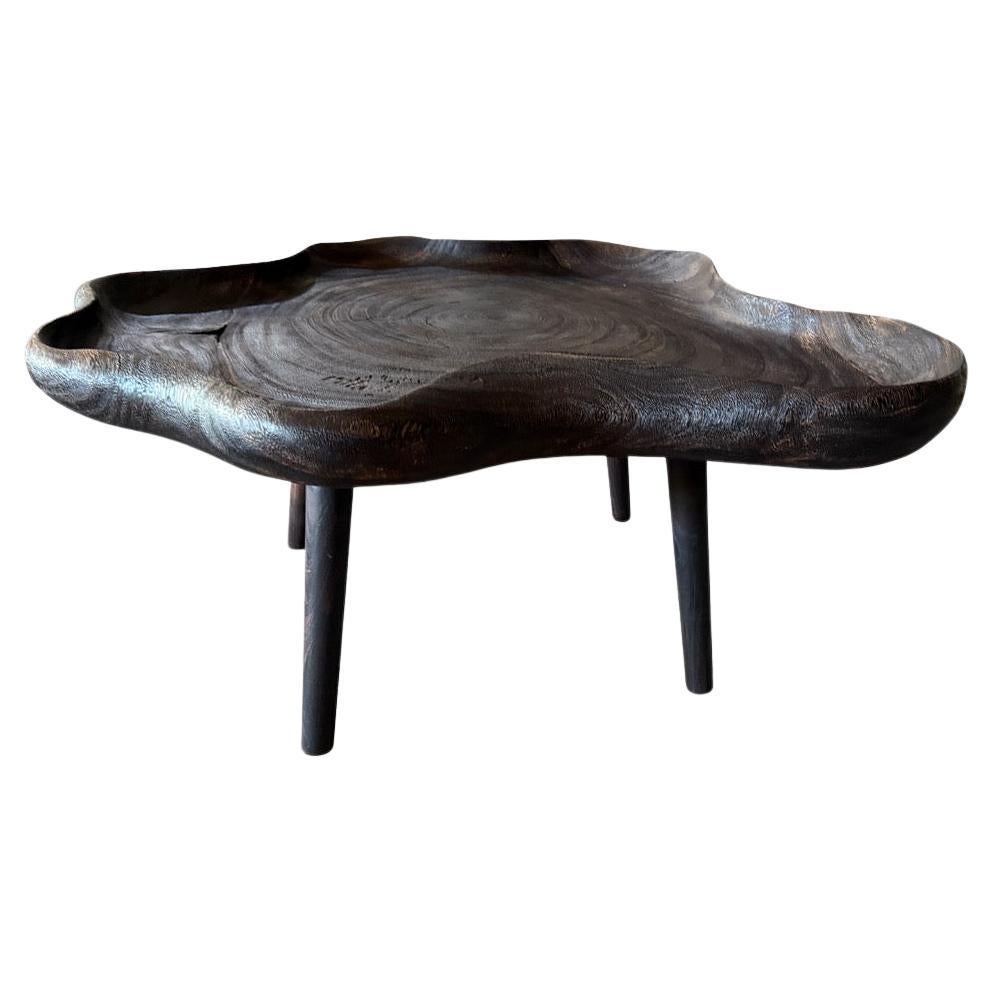 Andrianna Shamaris Table basse de style plateau amorphe en vente