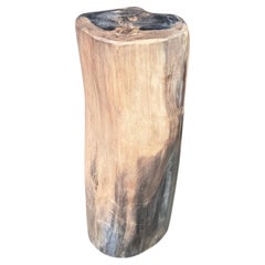 Andrianna Shamaris Minimalist Column Side Table or Pedestal