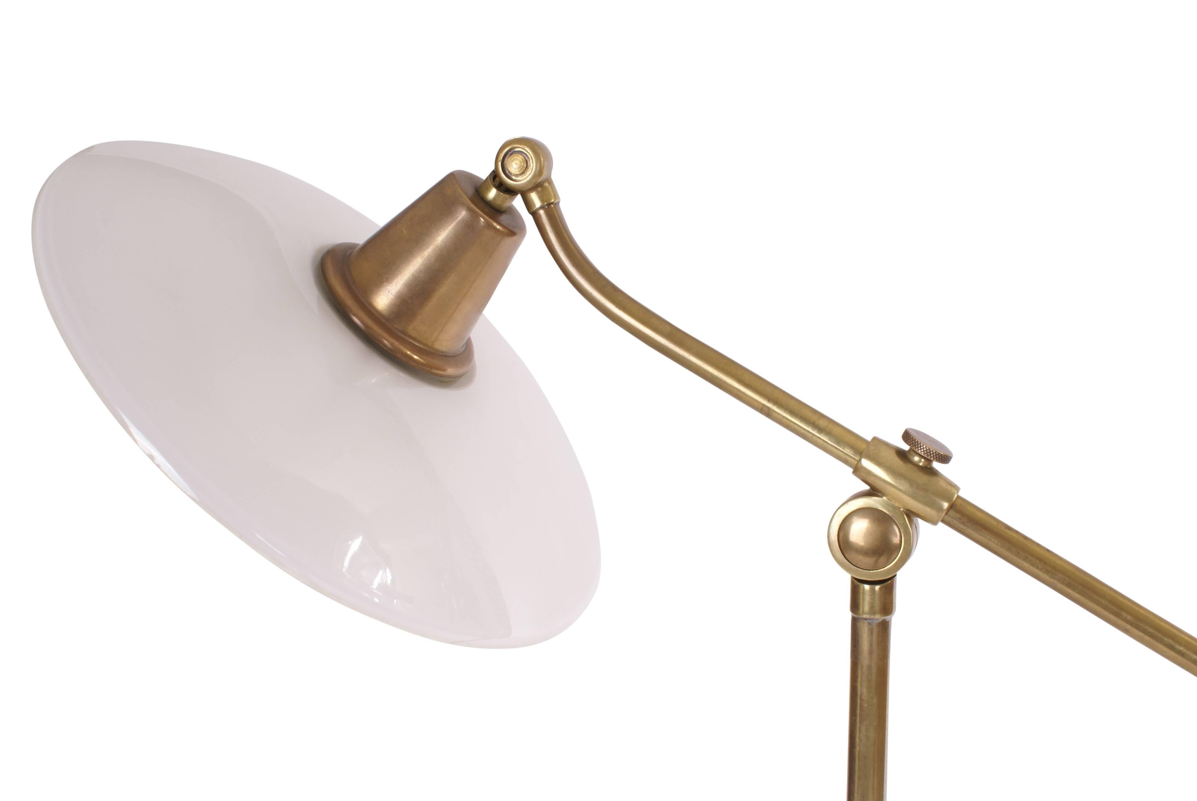 Scandinavian Modern Poul Henningsen 'Water Pump' Floor Lamp, 1940s