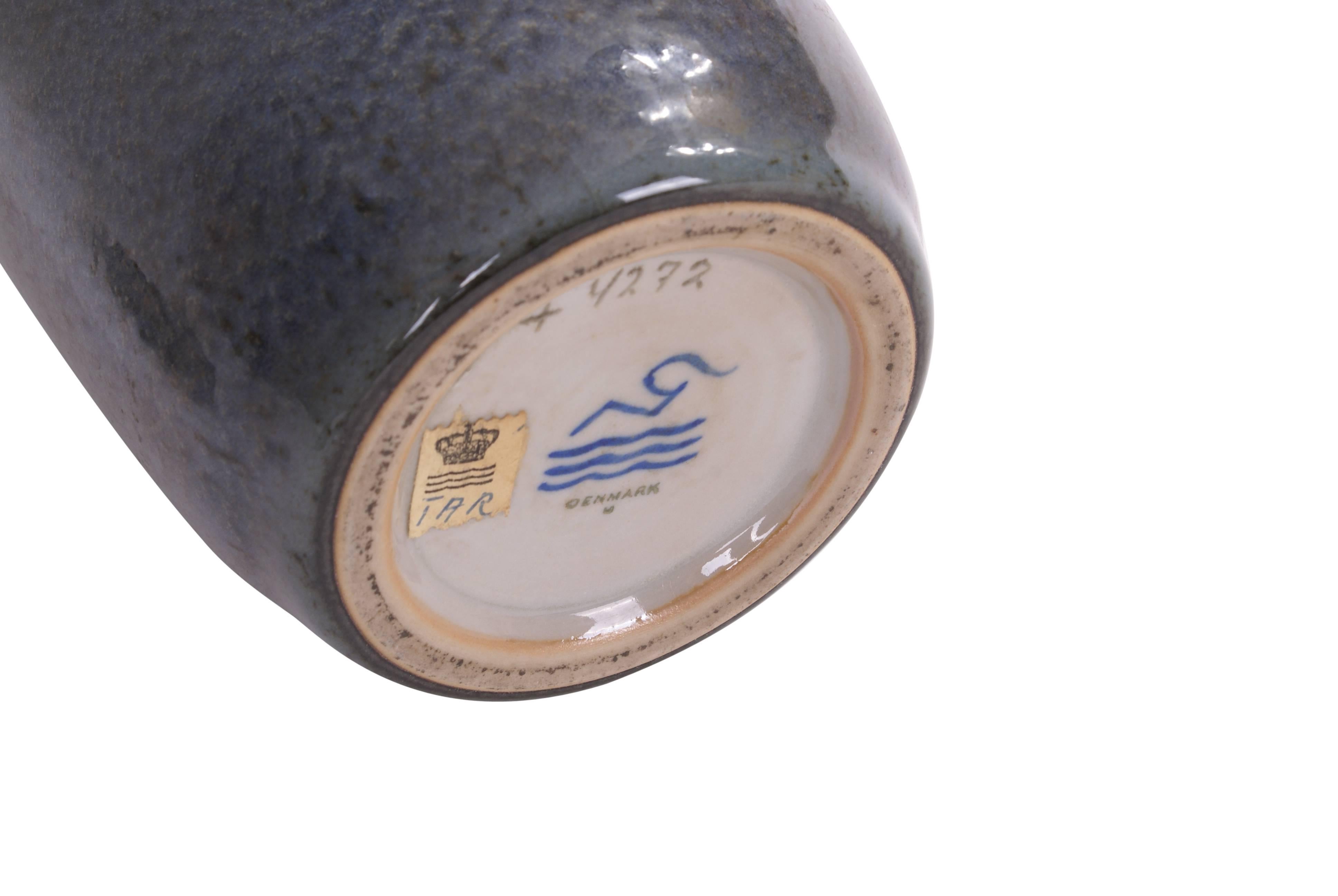 Mid-20th Century Nils Thorsson Lidded Jar for Royal Copenhagen, 1962 For Sale