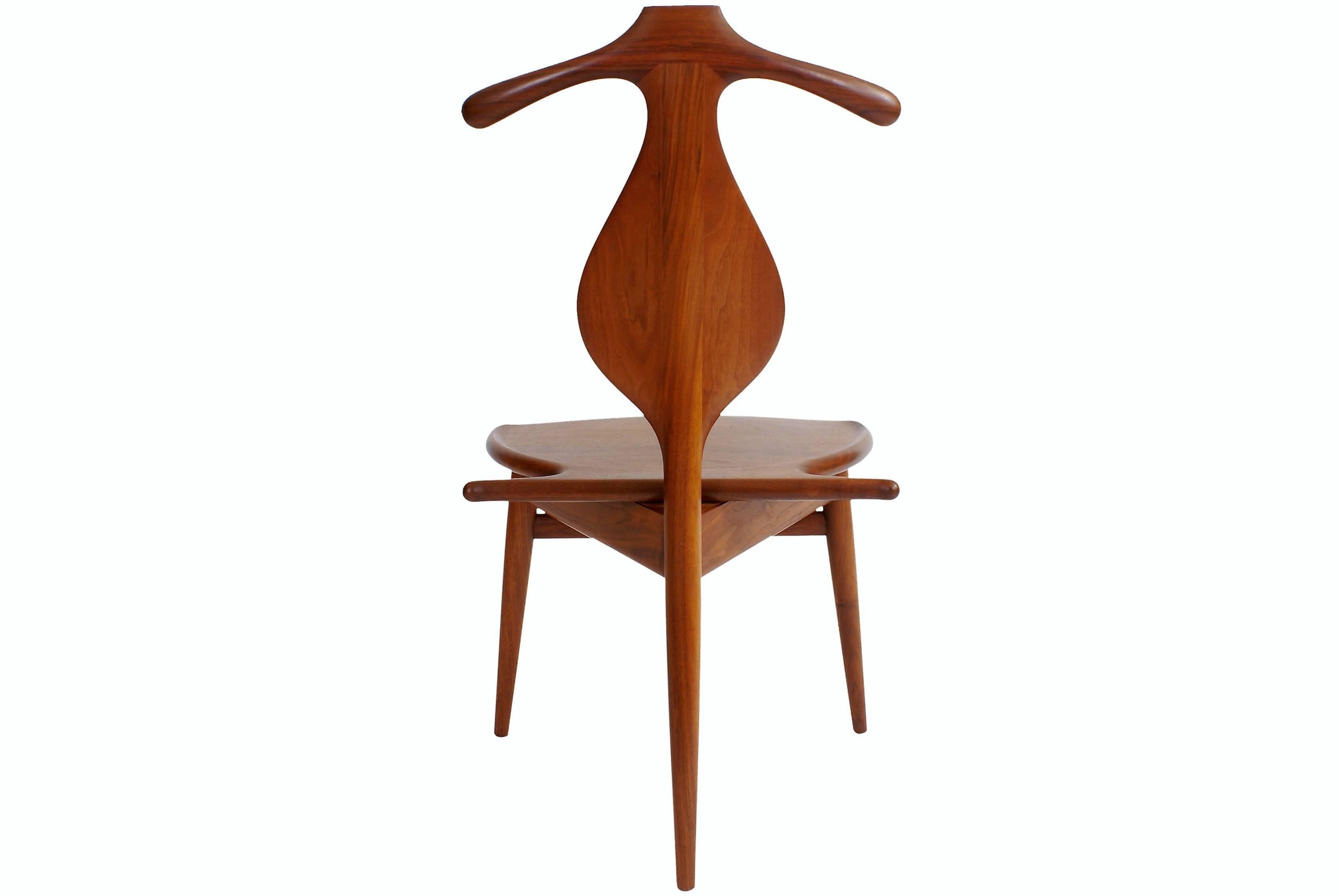 Scandinavian Modern Hans Wegner 'Valet Chair' in Teak for Johannes Hansen, 1950s For Sale