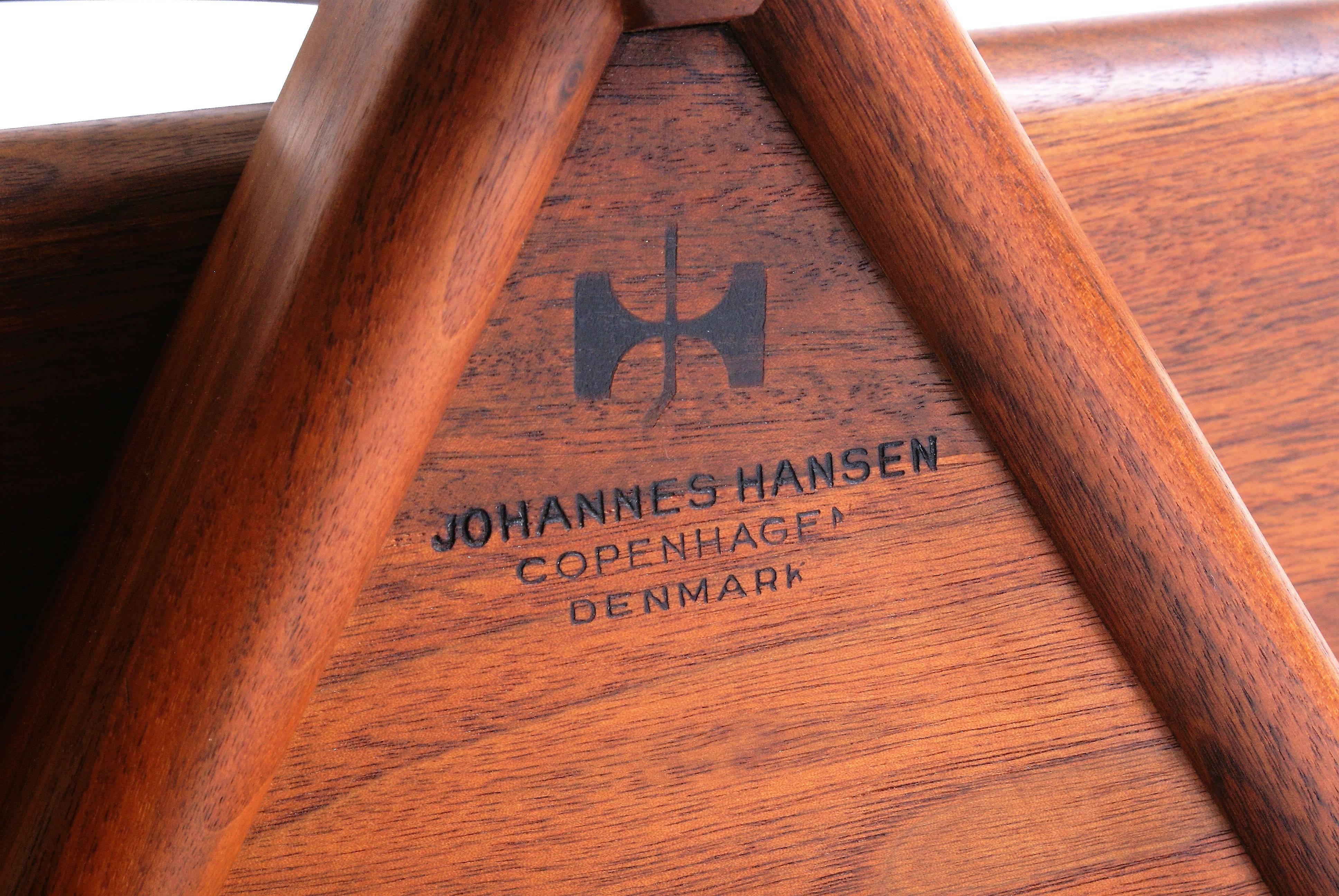 Mid-20th Century Hans Wegner 'Valet Chair' in Teak for Johannes Hansen, 1950s For Sale