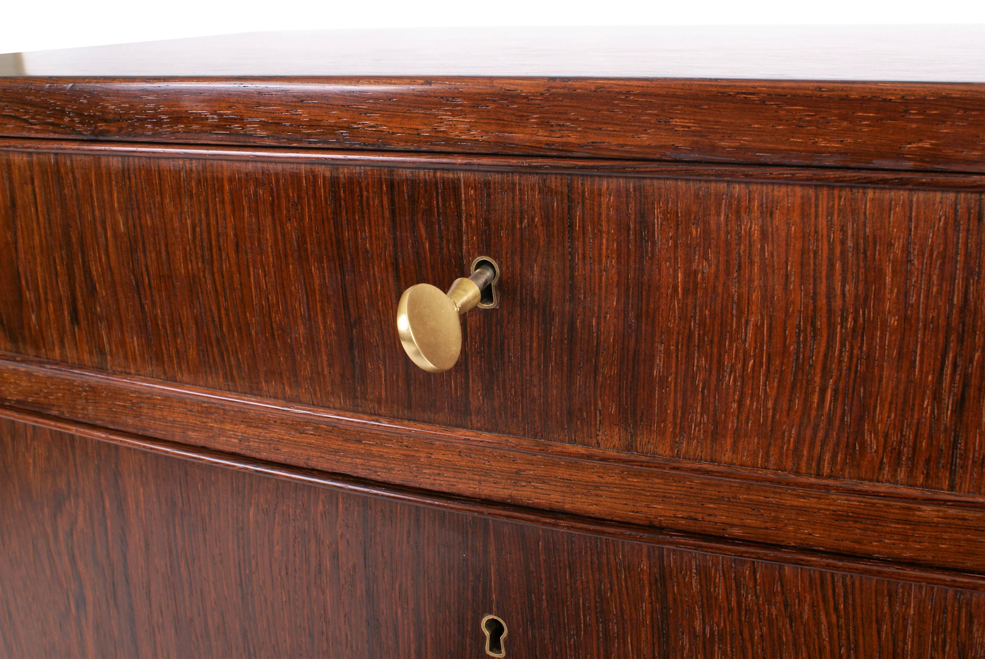 Danish Ole Wanscher Chest of Drawers in Rosewood for A. J. Iversen