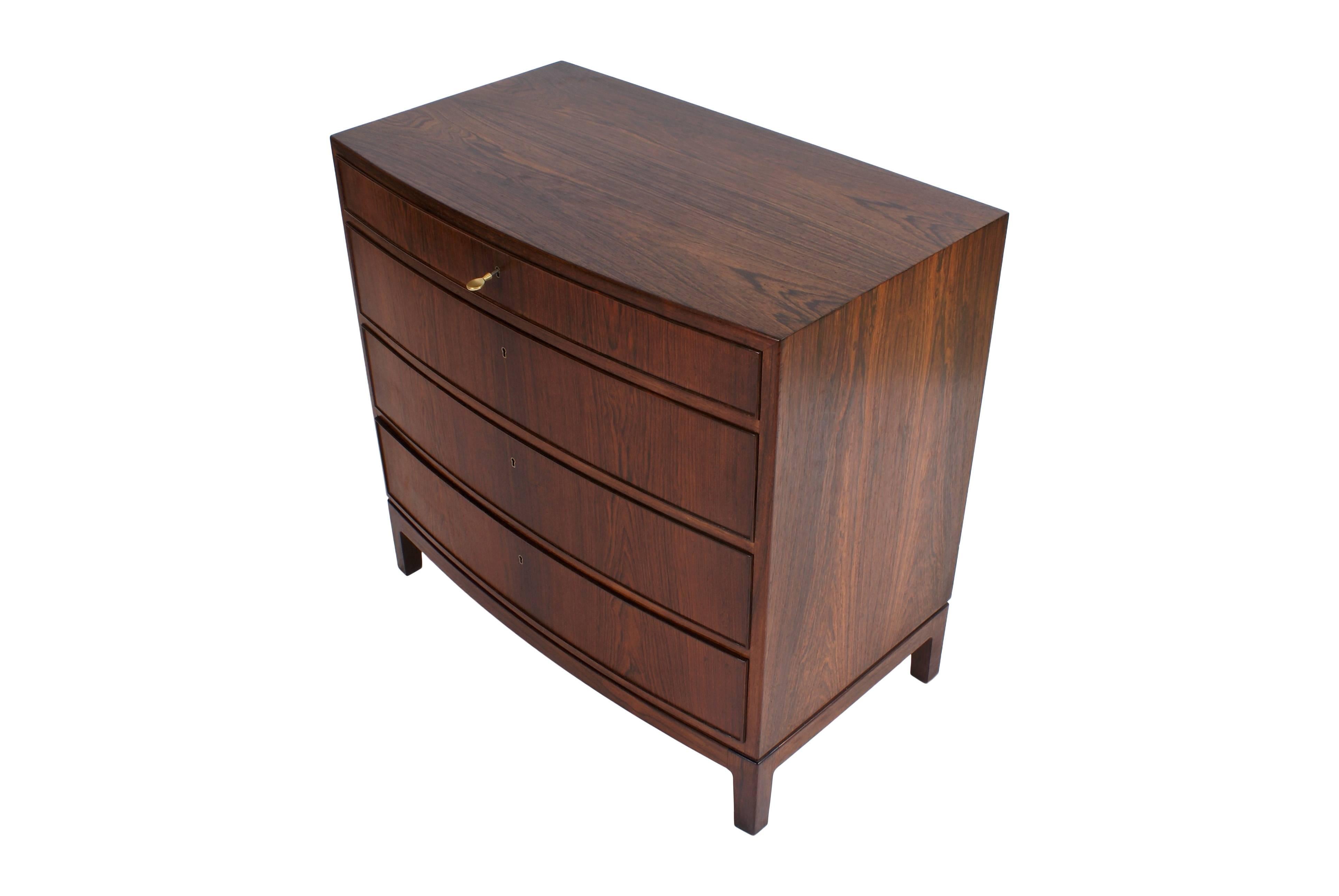 Ole Wanscher Chest of Drawers in Rosewood for A. J. Iversen 1