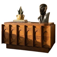 Tobago Mid-Century Dresser, Canadian, 2 Drawers, Vintage, 1975