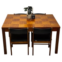 Mid-Century Modern Teak Butterfly Extension Table by RS Associates