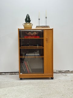 1970’s Danish Mid-Century Teak Bar / Display Cabinet by SM Quality
