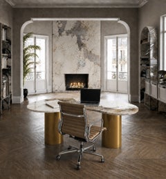 STONE VALLEY Bureau de direction contemporain - Aérolithite - Quartzite Patagonia