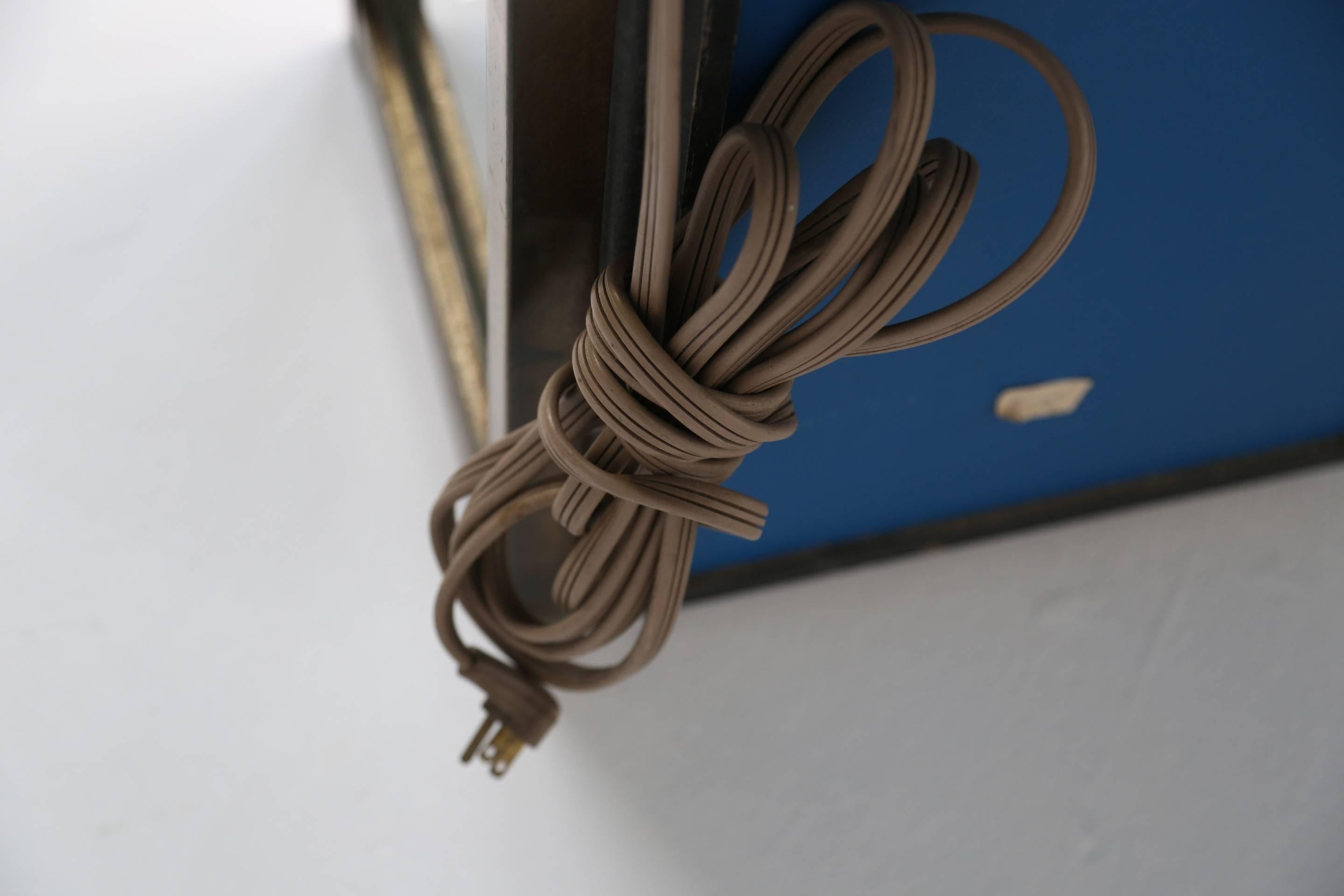 Mid-century Brass Display Cabinet Vitrine 2