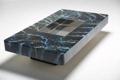 Willy Rizzo signed coffee table or cocktail table.