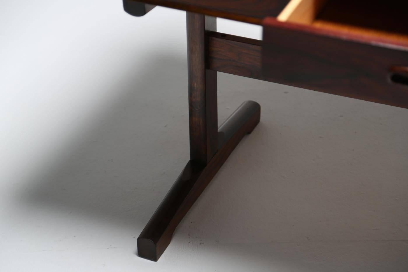 Late 20th Century Ganddal Mobelfabrik Rosewood Desk