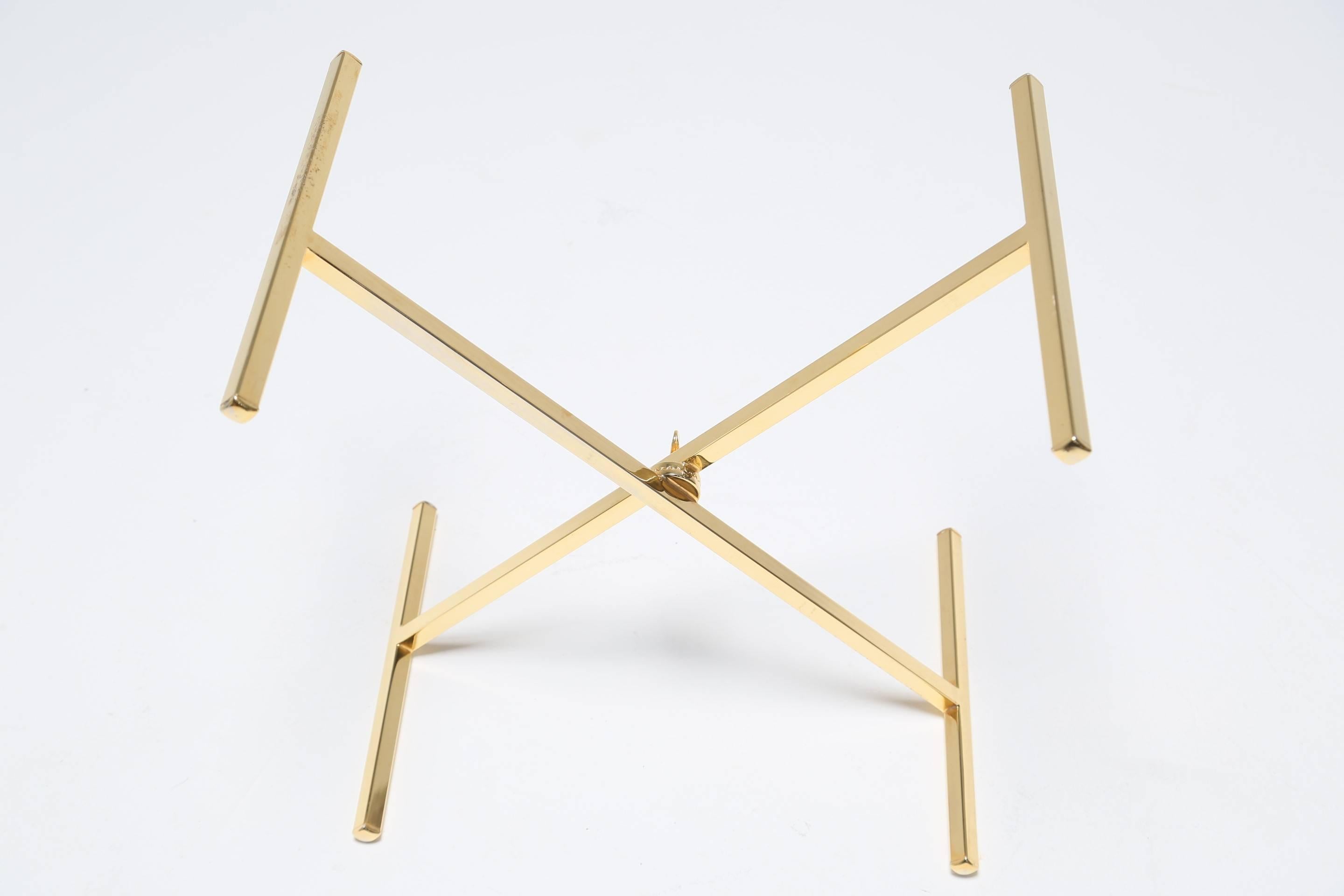 Late 20th Century Faux Tortoiseshell Tray Table