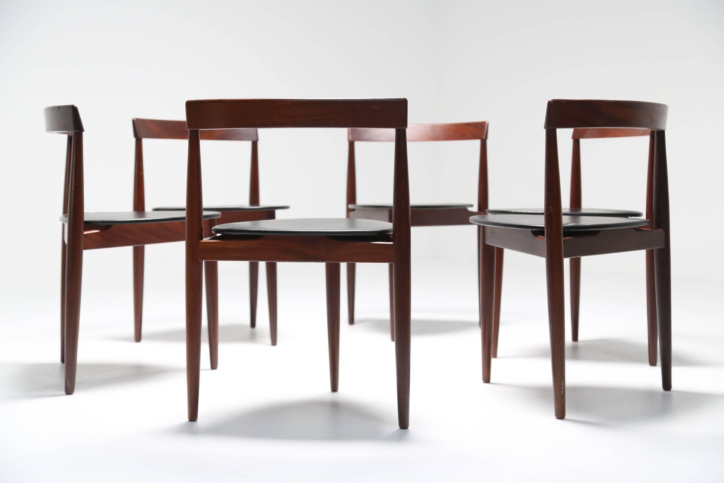 Mid-Century Modern Mid-century Danish Teak Dining Chairs by Hans Olsen
