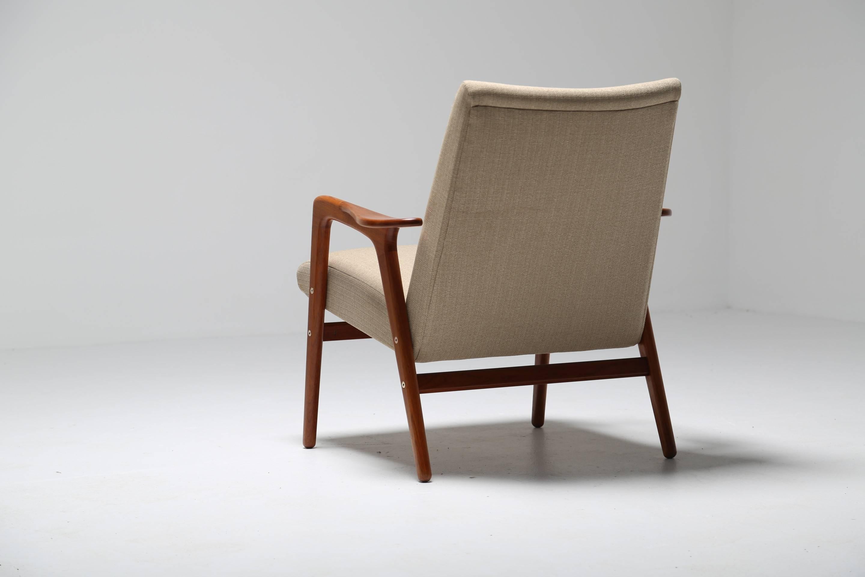 Teak Mid-Century Armchair by Alf Svensson for DUX