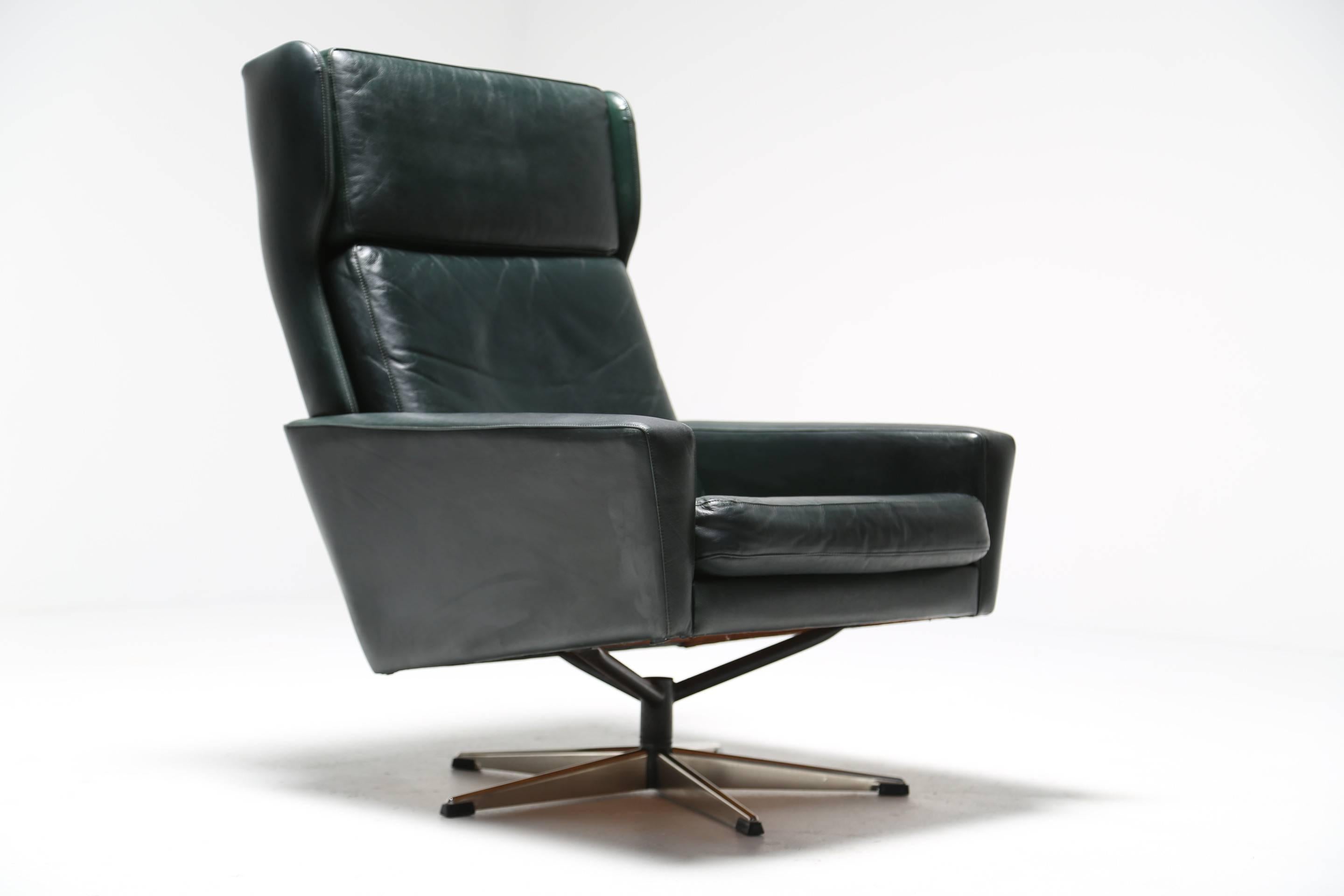 Mid-Century Swivel Chair by Georg Thams In Good Condition In Oberstown, Lusk, IE