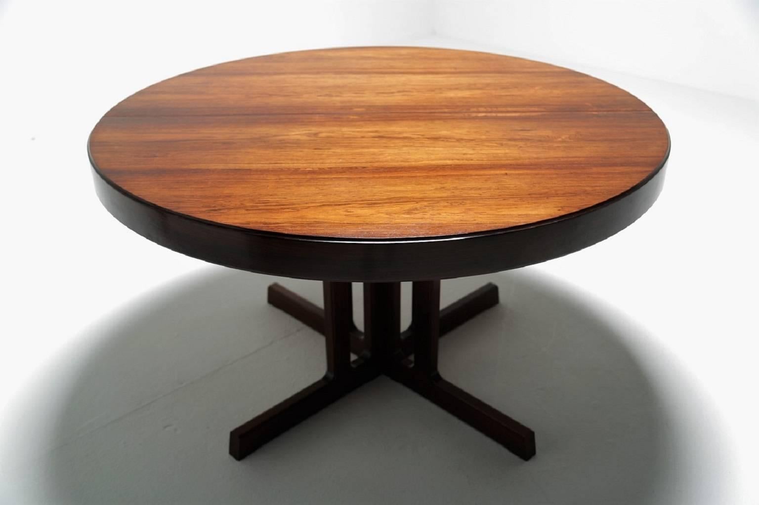 Kai Kristiansen Danish hardwood dining table, Denmark 1960s 1