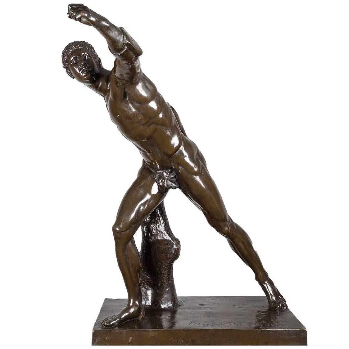 Bronze Sculpture Borghese Gladiator