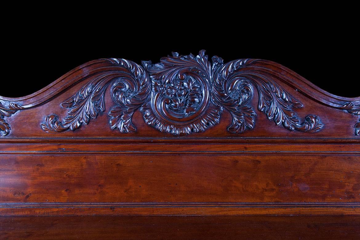 Carved Antique Regency Sideboard