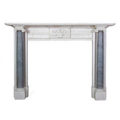 Antique Regency Marble Fireplace