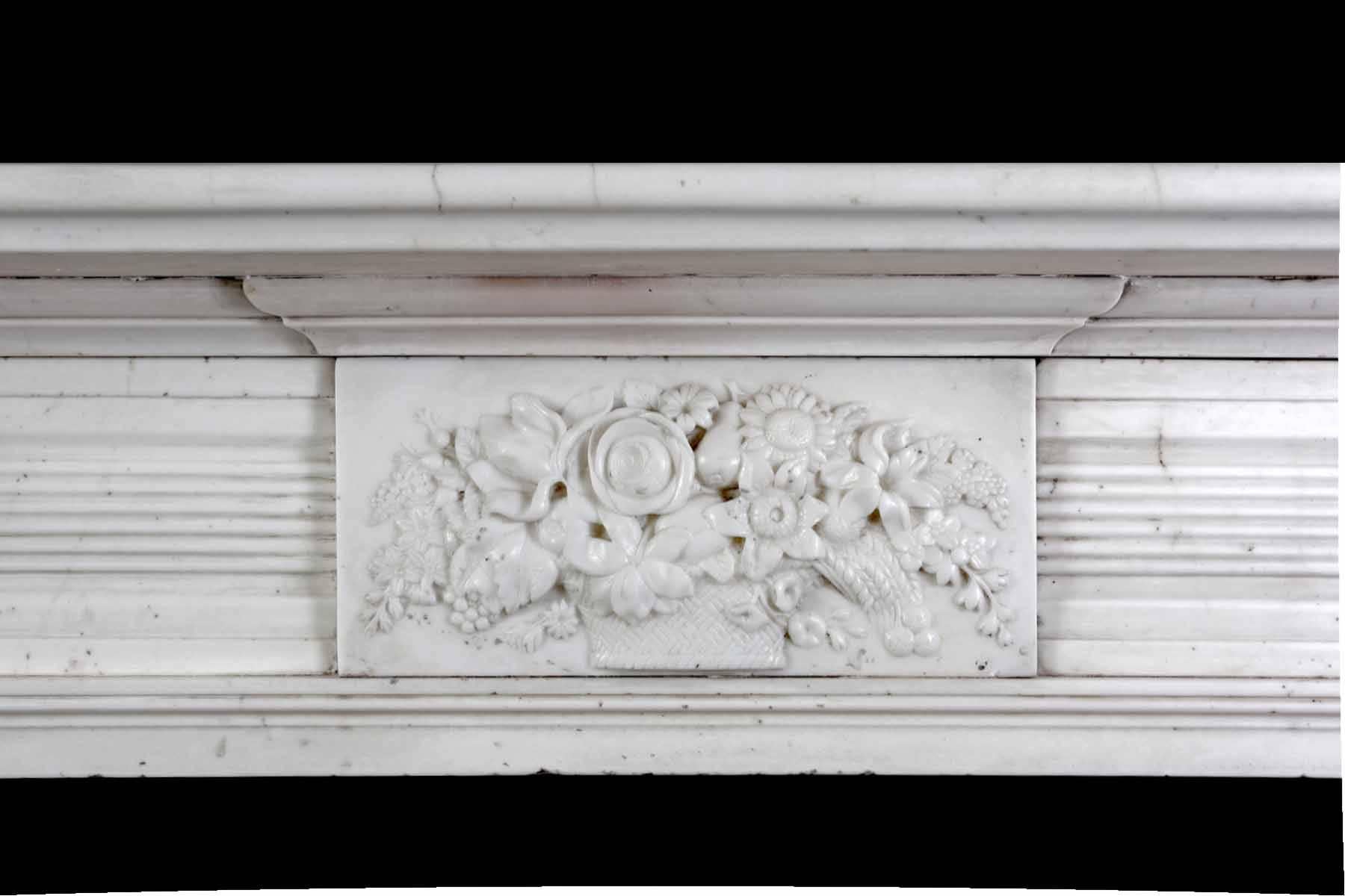 Antique Regency Marble Fireplace In Good Condition In Tyrone, Northern Ireland
