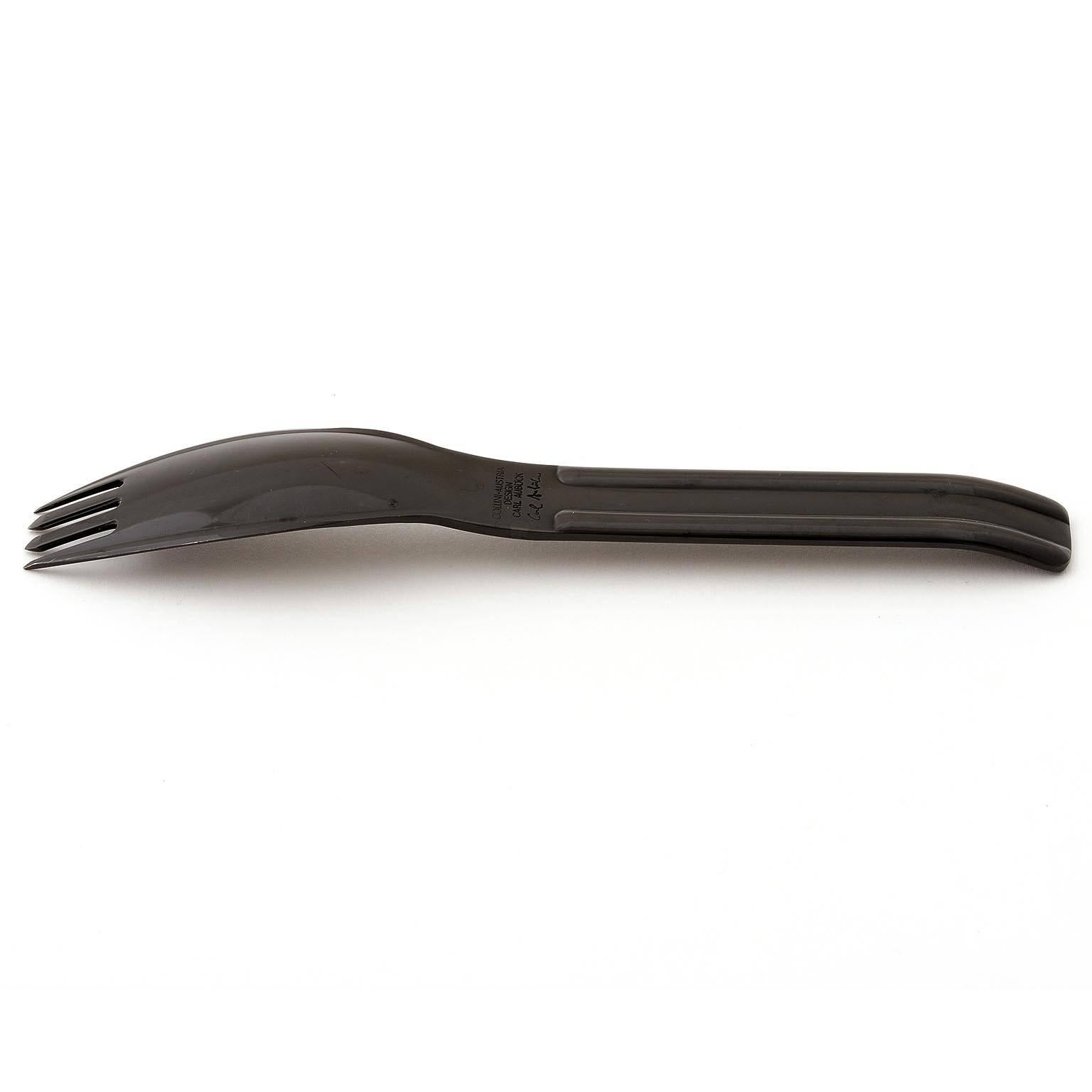 Late 20th Century Carl Auböck Black Flatware CULINAR, 12 People, 81 Pieces, Collini Austria, 1979