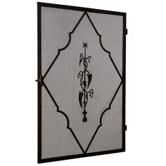 Puerta de chimenea Art Decó / Pantalla de chimenea de Dagobert Peche, Austria, años 20