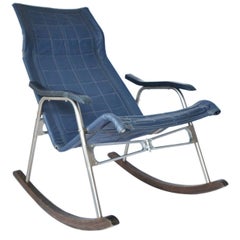 Folding Rocking Chair by Takeshi Nii, Japan, 1950s