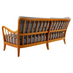 Bench Seette Seat by Thonet, Attributed to Josef Frank, Wood, 1940