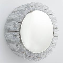 Backlit Mirror by Austrolux, Vienna, 1950s