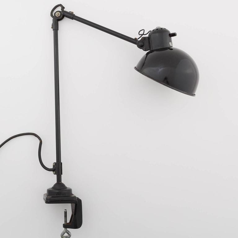 Dell Bauhaus Table Desk Lamp By Koranda Austrian Dell Bauhaus Table Desk Lamp By Koranda Austria 1930s For