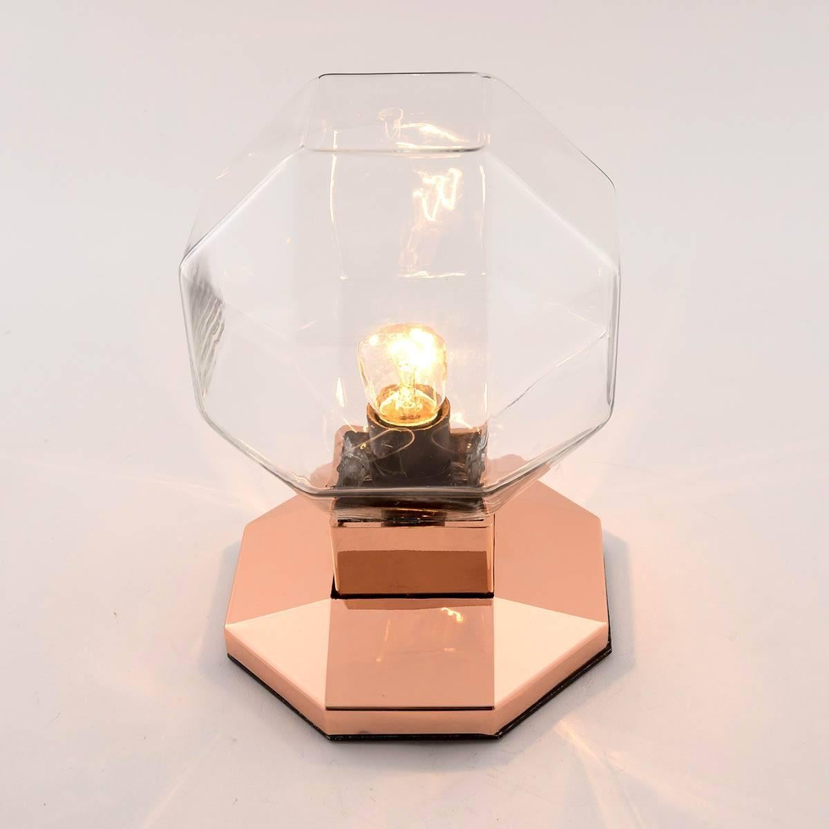 Motoko Ishii for Staff, Copper Flush Mount, Table or Wall Light, 1970s In Excellent Condition In Hausmannstätten, AT